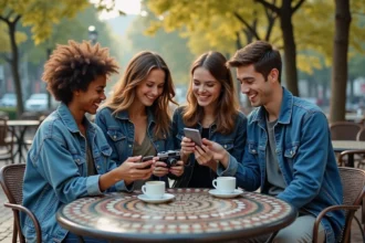 Millennials en voyage découvrant de nouvelles cultures et expériences